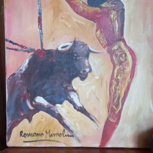 Quadro Romano Mussolini